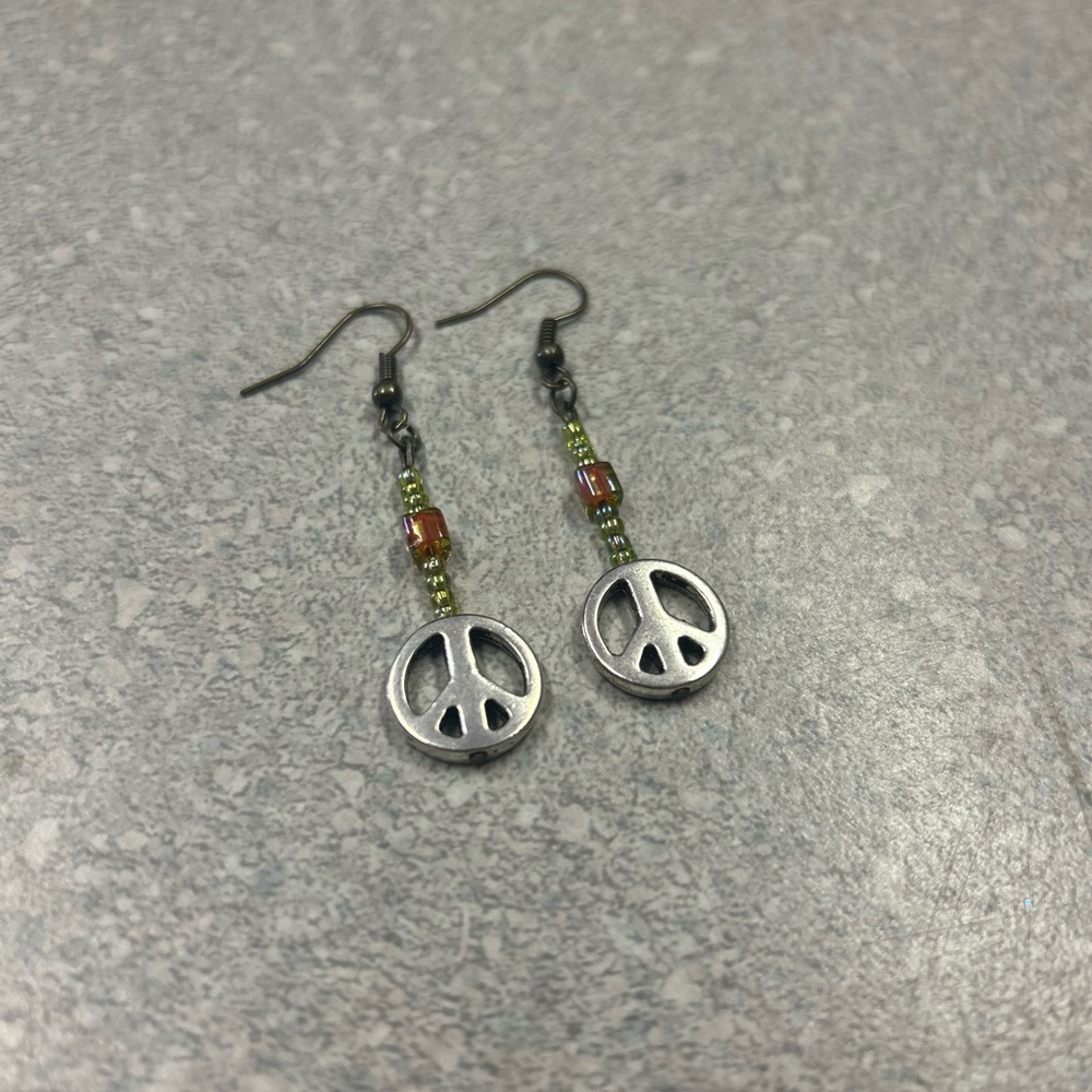 Handmade beaded earrings